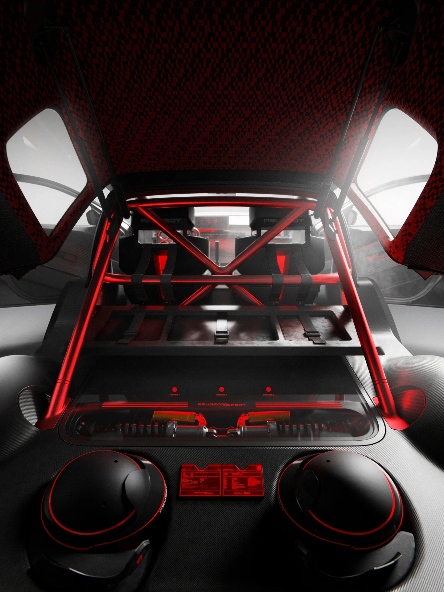 Peugeot E-T16 Concept, rear opening