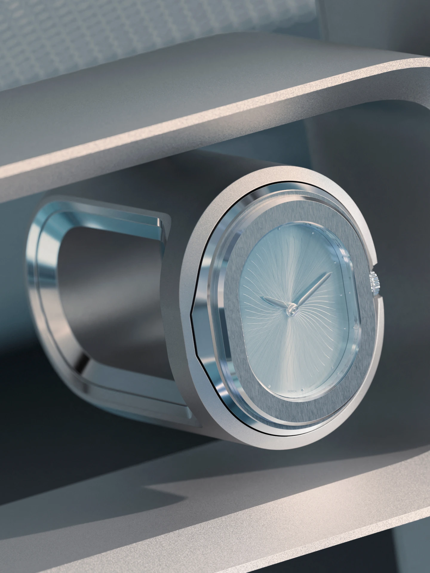 The SERICA timepiece in the Peugeot RCZ Vision