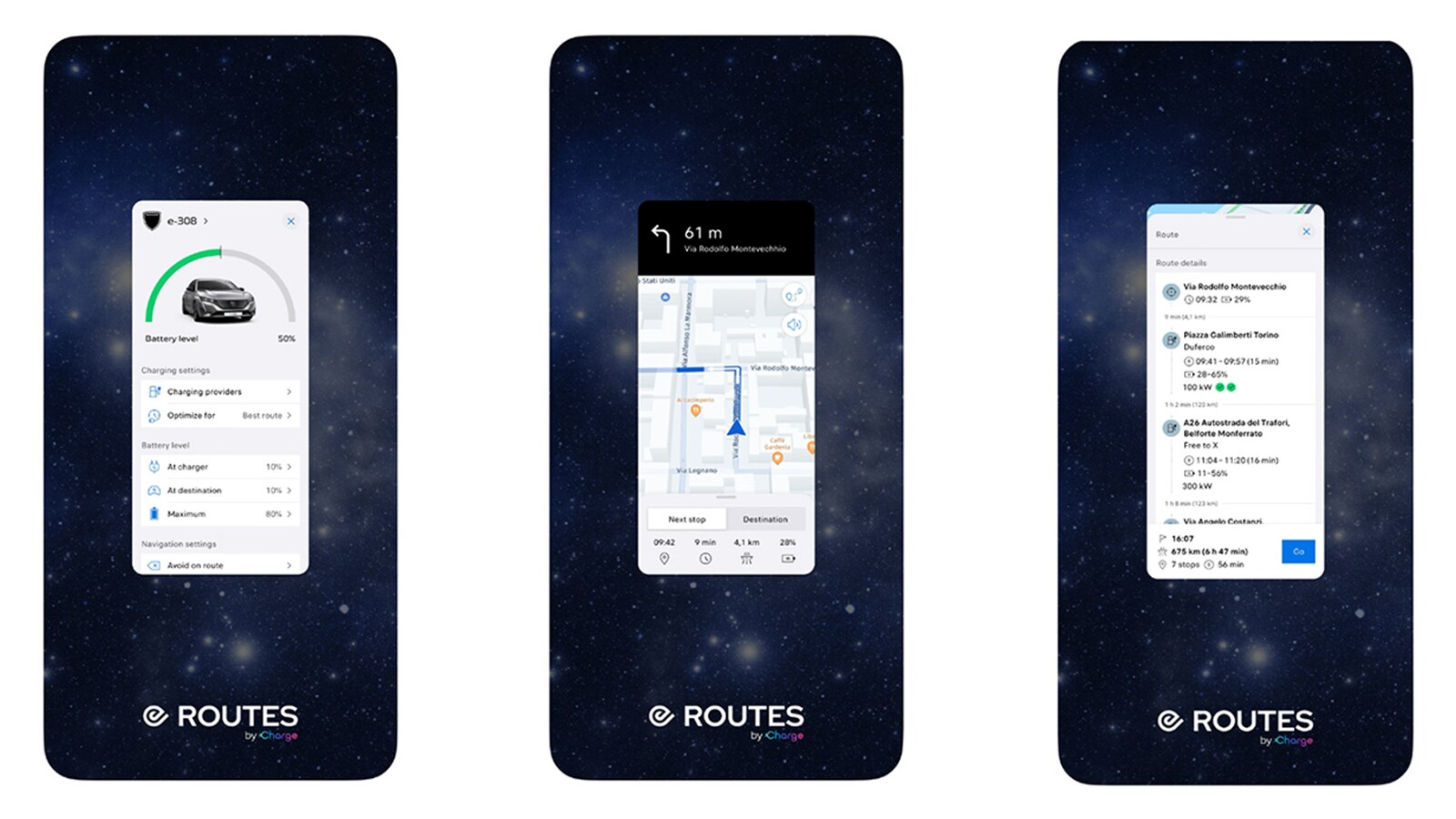 The e ROUTES planner makes electric - Planificateur E Routes 