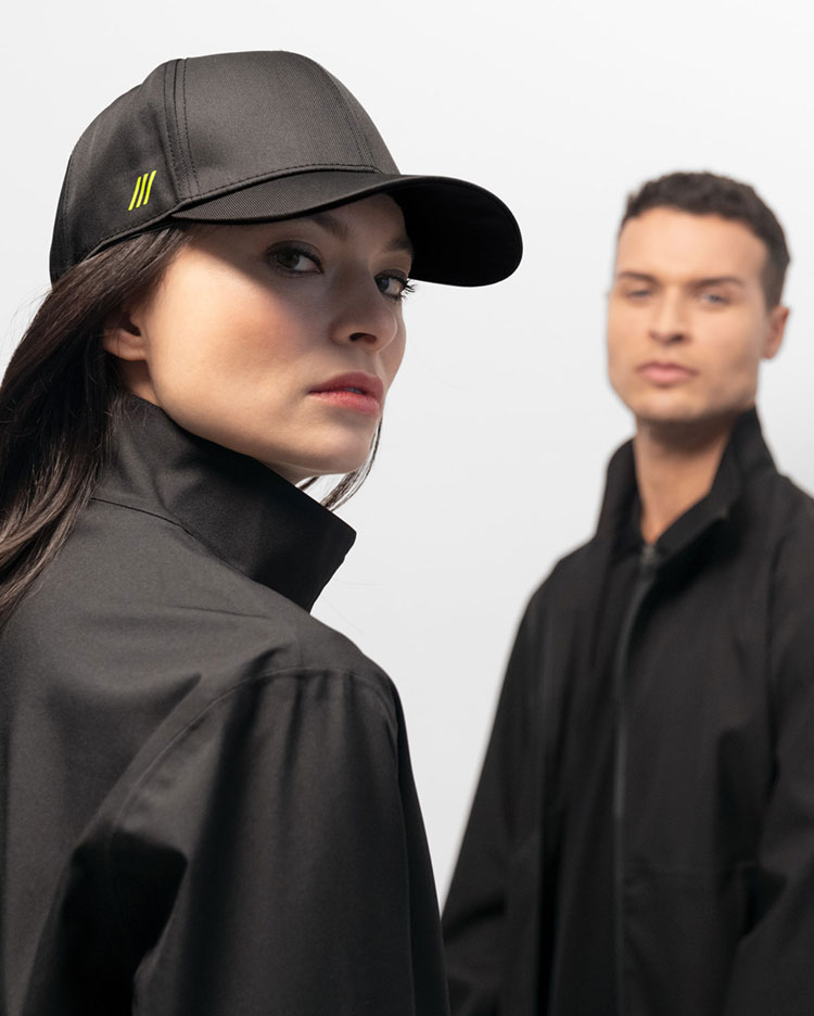 man and women in cap