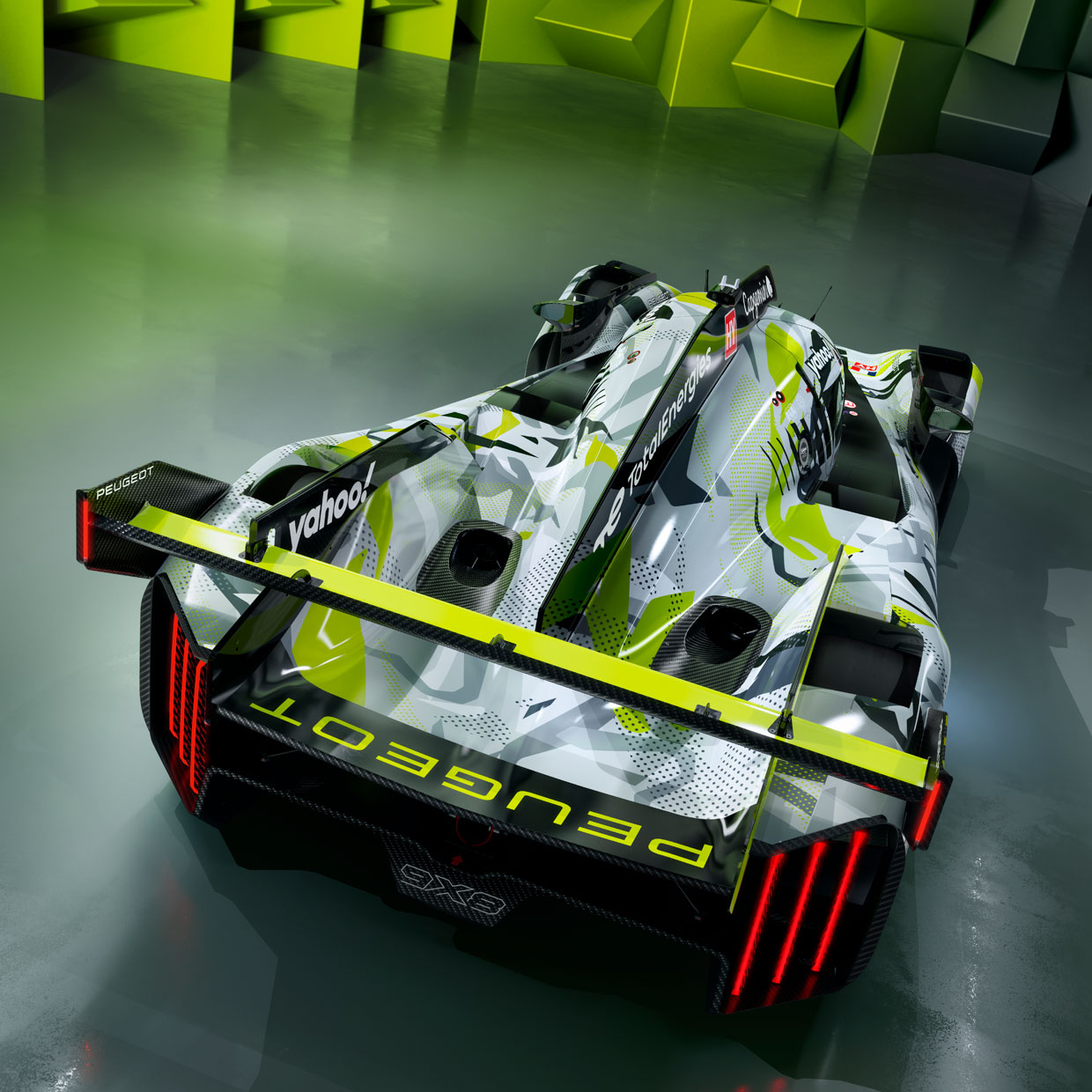 ミニカー 9X8 PEUGEOT TotalEnergies LE MANS 2025 Peugeot 9X8 n.94 eleventh at the 24 Hours of Le Mans 2025