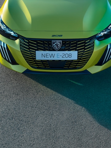 PEUGEOT E-208 3-claw lights