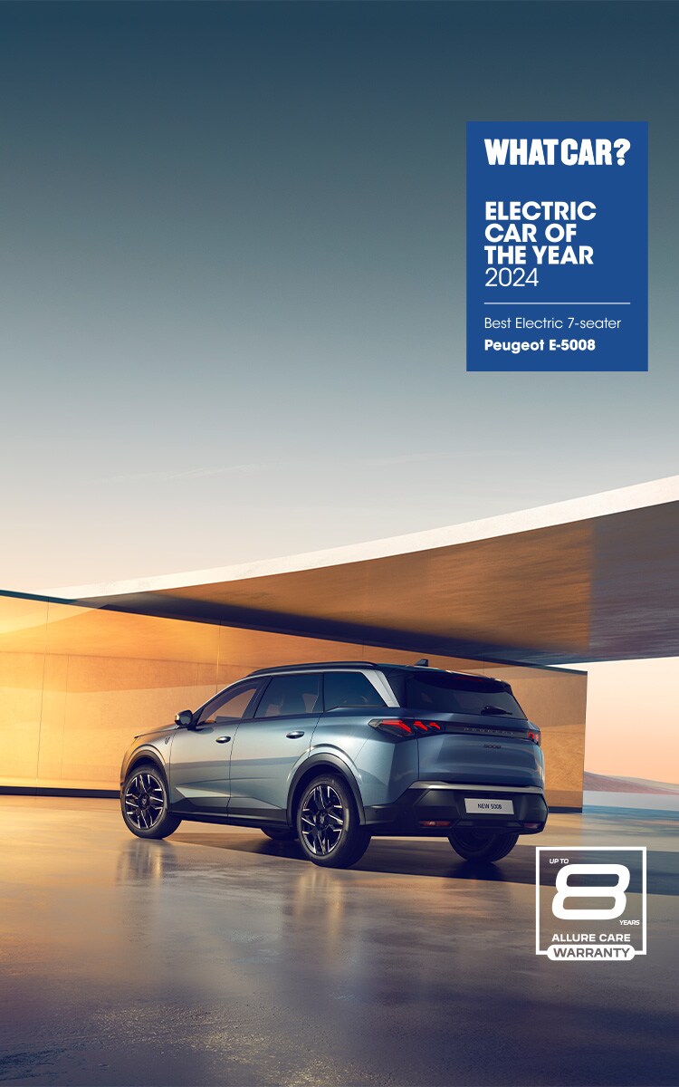 New PEUGEOT E5008 AllElectric Large 7Seater SUV