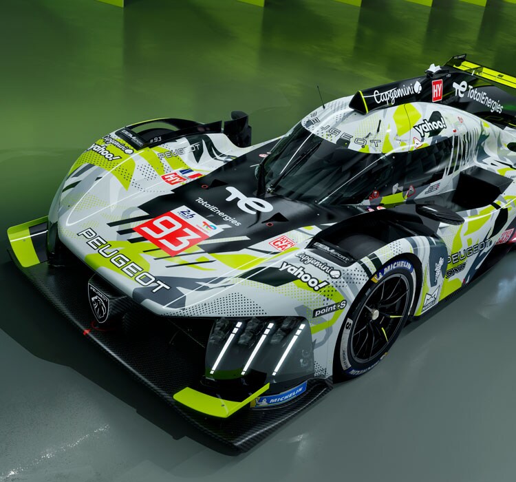 Peugeot 9X8 Hybrid Hypercar | Le Mans Racing & Sports Car