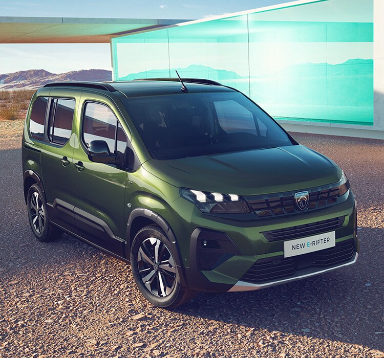 PEUGEOT E RIFTER the 100 electric multipurpose leisure vehicle