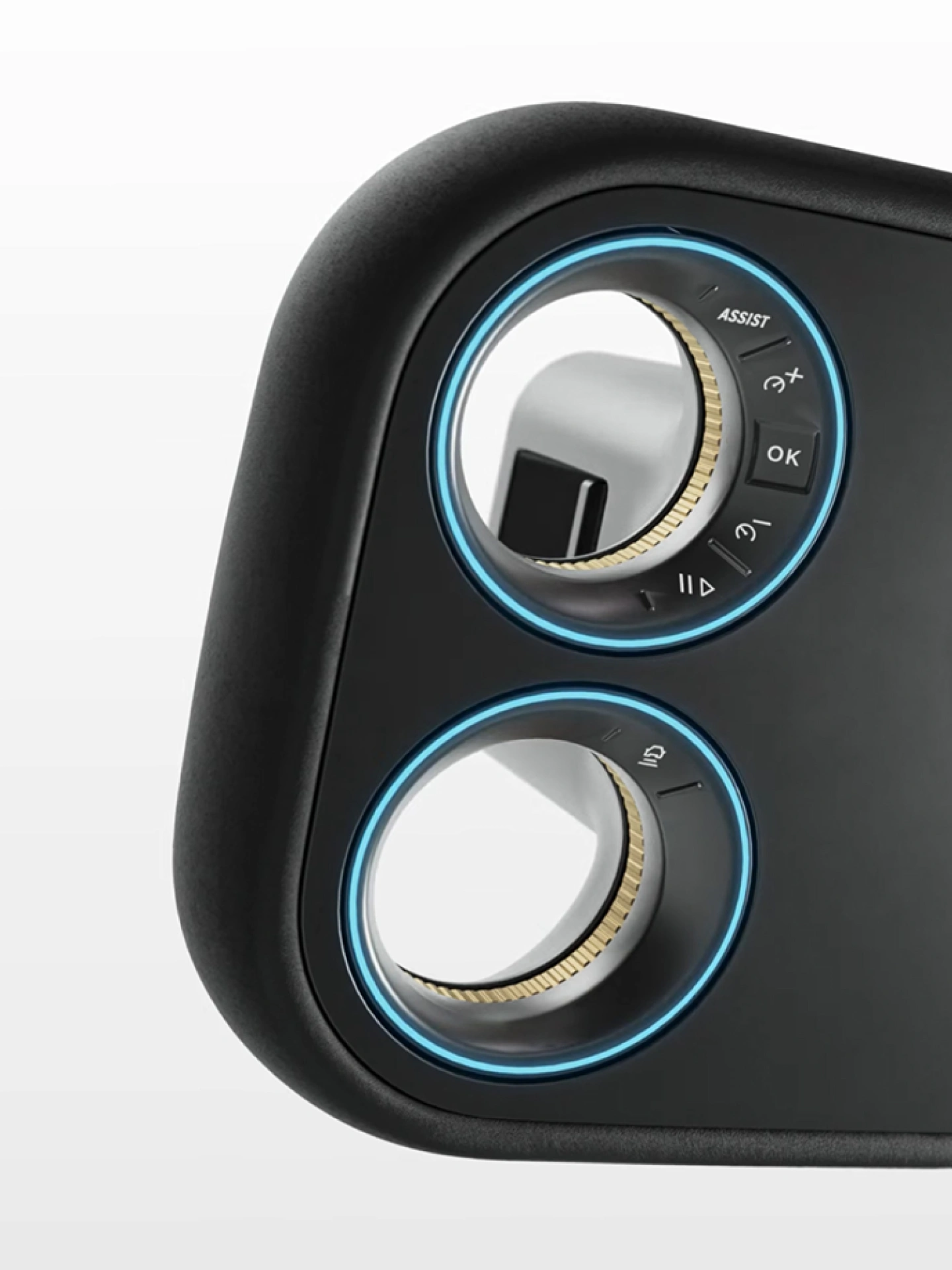 Peugeot Hypersquare®, four symmetrical rings that integrate key functions