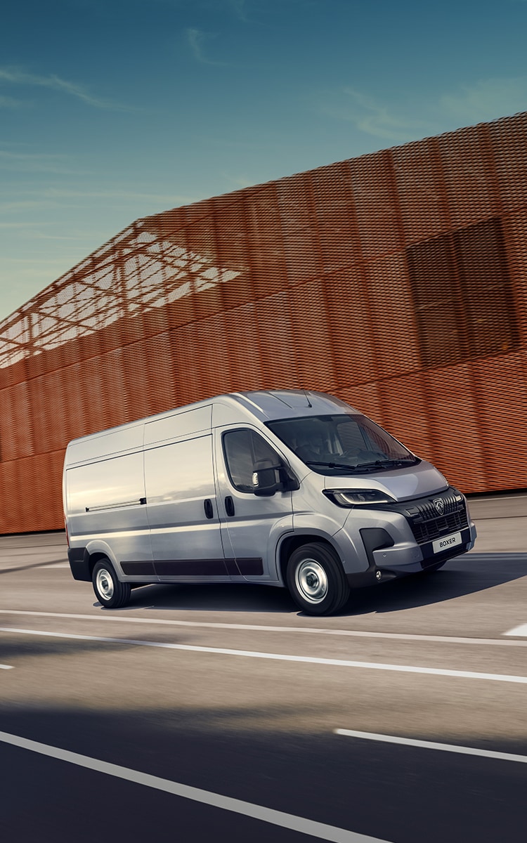 PEUGEOT BOXER rear view