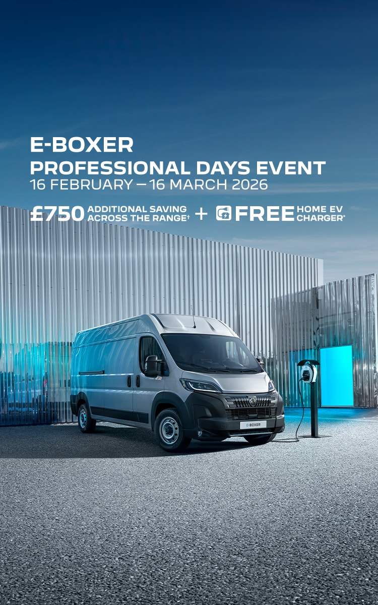 PEUGEOT E-BOXER front view