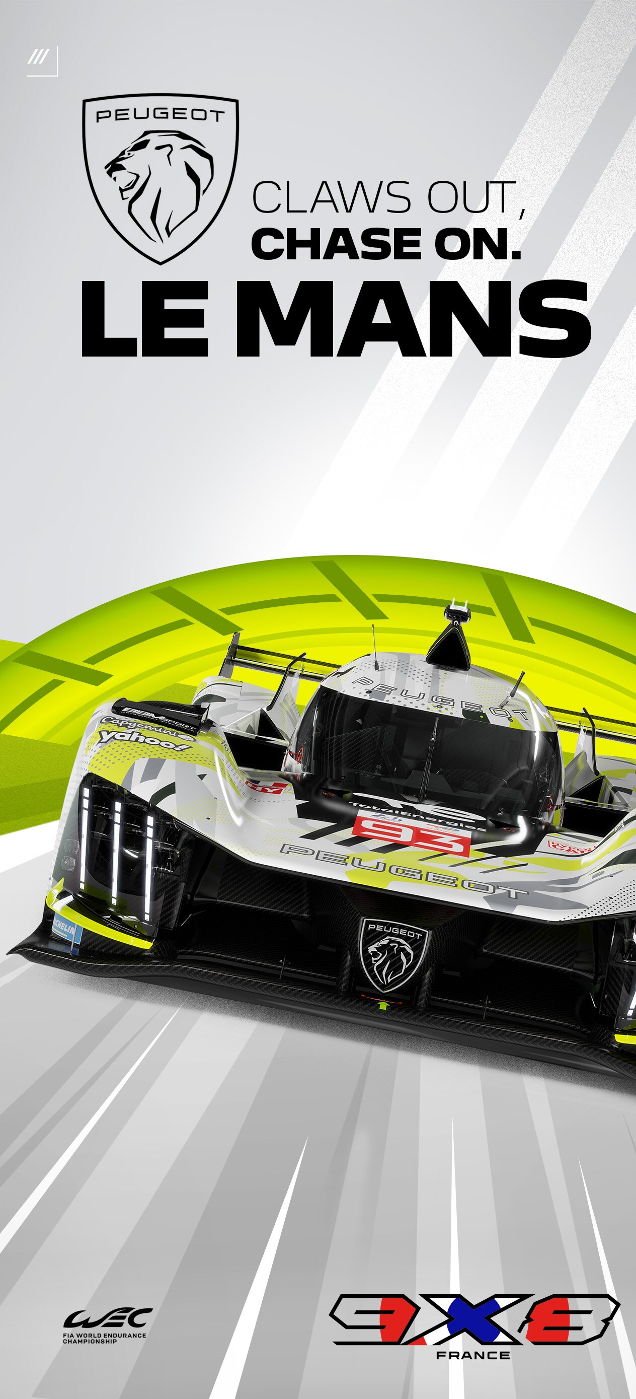 Peugeot 9X8 | Le Mans 2025 Hypercar for Endurance Racing
